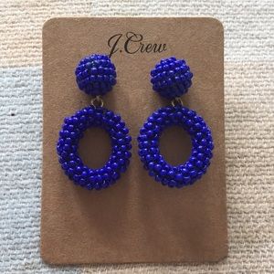 J Crew beaded earrings